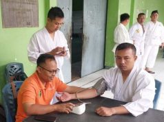 Polres Blora Gelar Ujian Beladiri Periodik Bagi Anggota
