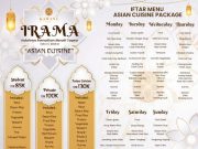 Sambut Ramadan, Kawana Hotel Padang Tawarkan Menu Berbuka Asian Cuisine