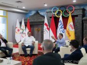 Kunjungi Kantor NOC Indonesia, FIVB Berkomitmen Bantu Pembinaan Voli Indonesia