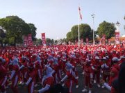 Tim Kelurahan Wergu Kulon Juarai Lomba Senam Sicita PDI Perjuangan