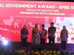 KemenPAN RB Anugerahkan Penghargaan Penguatan Kebijakan SPBE kepada Pemerintah Kota Semarang