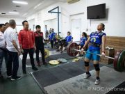 Intip Persiapan Angkat Besi dan Billiar, CdM Terus Genjot Motivasi Atlet Capai Prestasi