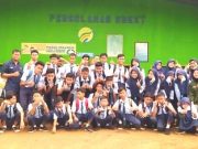 Kenali Potensi Lokal, SMP Perkebunan Balong Outing Class Pengolahan Karet