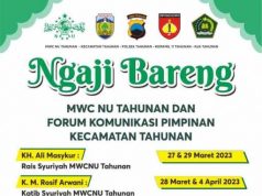 Ngaji Bareng di Kecamatan Tahunan, Bentuk Sinergitas Ulama dan Umara
