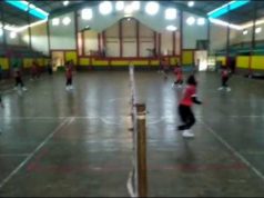 Atlit Sepaktakraw Jateng Latihan Bersama di GOR Welahan