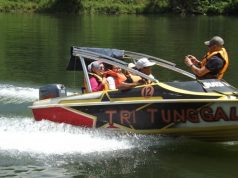 Melepas Adrenalin dengan Naik Speedboat di Waduk Jatibarang Semarang