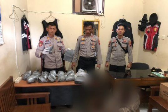 Polres Kebumen Sita 20 Kg Bubuk Petasan dan 110 Selongsong Petasan