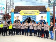 Kapolres Wonogiri Cheking ke Semua Pos Lebaran Idul Fitri