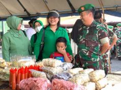Jelang Lebaran, Kodim 0728 Wonogiri Menggelar Bazar Murah