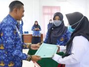 Sebanyak 32 Nakes Menerima SK Sebagai P3K dari Bupati Pacitan
