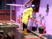 Rumah Kediaman Lurah Wonokarto Wonogiri Terbakar