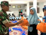 Peduli Anak Yatim di Wonogiri, Korem 074 Surakarta Bagikan Takjil