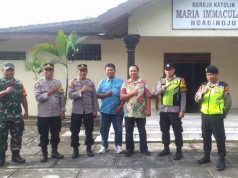 TNI-Polri di Ngadirojo Wonogiri, Amankan Perayaan Paskah