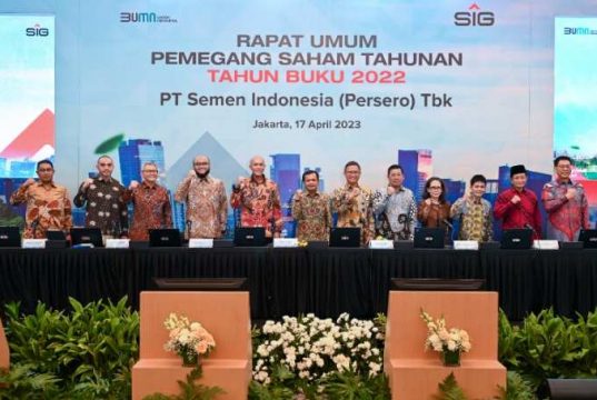 Pertahankan Kepemimpinan Pasar, SIG Bagikan Dividen Rp 1,65 Triliun