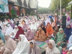 Shalat Idul Fitri 2023 di GOR Blora Dijaga Polisi Berlangsung Aman dan Kondusif