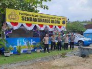 Lebaran 2023, Polres Blora Dirikan 1 Pos Pelayanan di Alun-Alun dan 4 Pos Pengamanan