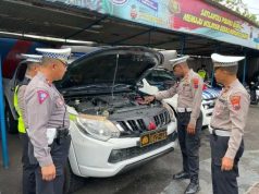 Jelang Lebaran, Kasat Lantas Blora Periksa dan Cek Kesiapan Anggota dan Perlengkapan