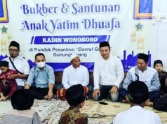 Kadin Wonosobo Buka Bersama Anak Yatim Piatu di PP Daarul Quran Gunung Tawang