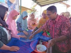 Mak Ganjar Gelar Pelatihan Pengolahan Ikan Asin dan Salurkan Bantuan Garam Bata