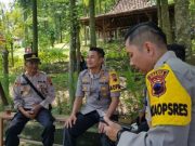 Mengantisipasi Lonjakan Wisatawan di Kedung Ombo, Kapolres Grobogan Koordinasi dengan Kapolsek Kemusu