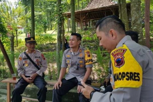 Mengantisipasi Lonjakan Wisatawan di Kedung Ombo, Kapolres Grobogan Koordinasi dengan Kapolsek Kemusu