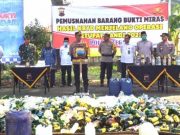 Polres Tegal Musnahkan Miras dan Knalpot Brong