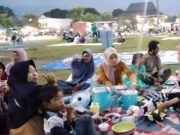 Alun-Alun Demak Jadi Lokasi Ngabuburit dan Buka Bersama