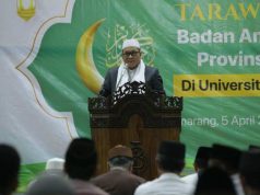 Sambutan Rektor Pada Tarawih Keliling BAI Jateng di Unissula