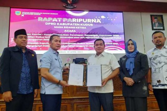 DPRD Terima LKPJ Bupati Kudus dengan Sejumlah Catatan dan Rekomendasi
