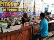 Seorang Pengemudi Bus Angkutan Lebaran Dinyatakan Tak Laik Mengemudi dalam Pemeriksaan di Terminal Purwodadi