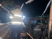 Sebuah Rumah di Brati Grobogan Terbakar Saat Pemilik Tidur Lelap