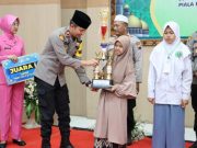Ning Fajriyah Juara Hafidz Al Quran Ainu Qorri A’yunna Juara Dai Pelajar yang Diselenggarakan Polres Grobogan