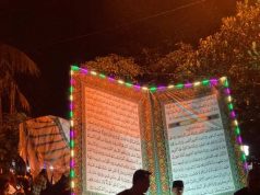 Rayakan Idul Fitri, Warga Desa Lebak Gelar Takbir keliling