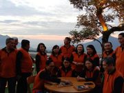 Menikmati Indahnya Matahari Senja Sambil Ngopi di Merbabu Park Cunthel