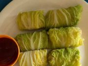 Mudah dan Praktis, Ini Resep Sawi Gulung Isi Ayam