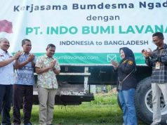 Pacitan Ekspor Perdana Komoditas Jahe ke Bangladesh
