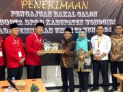 Hari ini, PAN dan Partai Demokrat Mendaftarkan Baleg-nya ke KPU Wonogiri
