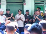 Menhankam Prabowo Subianto Melakukan Kunjungan ke Koramil-01 Pacitan