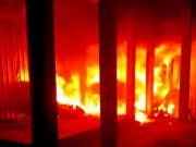 Pasar Arjosari di Kabupaten Pacitan Terbakar