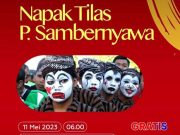 Napak Tilas Sambernyawa Hari Jadi Wonogiri, Berbusana Unik Nyentrik