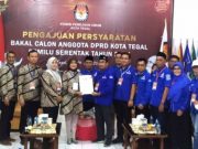 Partai Demokrat Kota Tegal Hanya Targetkan Satu Kursi Tiap Dapil