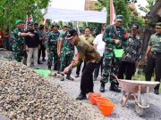 TMMD Kudus Bangun 1.220 Meter Jalan Beton dan Rehab RTLH di Desa Gulang