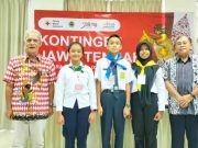 Benedicta Najwa Lituhayu Pelajar Blora Terpilih Jadi Ketua Kontingen Jamnas PMR Mula di Lampung