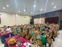 Wabup Etik Minta Camat Lurah dan Kades Tingkatkan Kehadiran Balita ke Posyandu Jadi 95 Persen