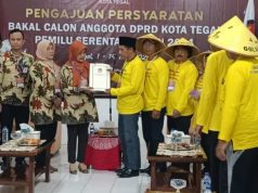 Tanpa Kerahkan Masa, Partai Golkar Serahkan Persyaratan Bacaleg