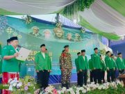 Resmi, PAC GP Ansor Nalumsari Dilantik