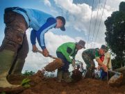 DPUPR Wonosobo Ajak Warga Atasi Longsor Saluran Irigasi