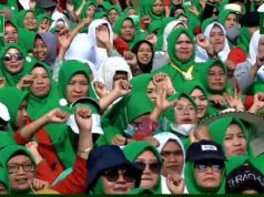 Fatayat NU Hijaukan Alun-alun Wonosobo : Lakukan Senam Gesit
