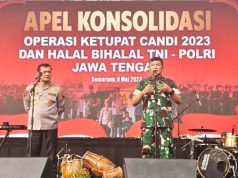 Apel Konsilidasi dan Alal Bihalal TNI-Polri di Kodam, Pangdam IV Yakinkan TNI-Polri Tak Bisa Dipisahkan