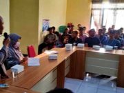 Polsek Mungkid, Polresta Magelang, Lakukan Regenerasi dan Pembinaan Anggota Linmas